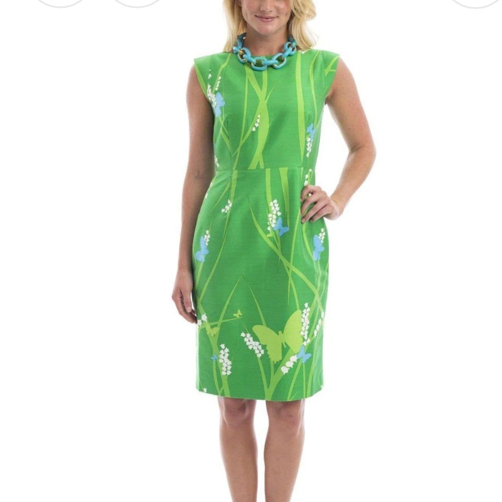 Elizabeth McKay Virginia Dress in Meadow. Women’s size 6 - Picture 7 of 8